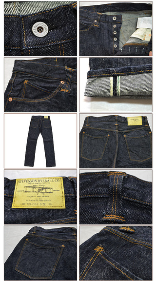 Stevenson Overall Co.iXeB[u\I[o[I[j<br> La Jolla-727(SLIM TAPERD LEG)