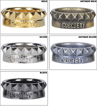 Subciety TuTGeB[ STUDS RING