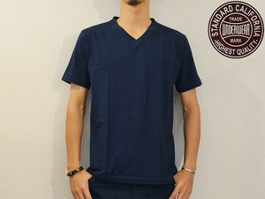 X^_[hJtHjA Standard California SD UNDERWEAR V-NECK T NAVY