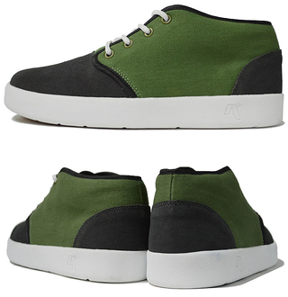 AREth A[X BULIT CHARCOAL/MOSS