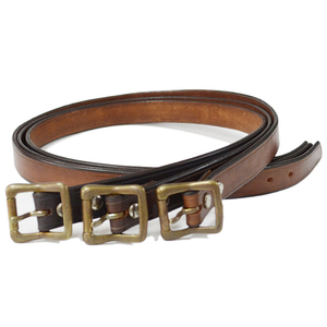 Vasco @XR LEATHER GARRISON BELT-NARROW