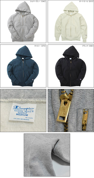 Champion `sI REVERSE WEAVE ZIP SWEAT PARKA (C3-W103)