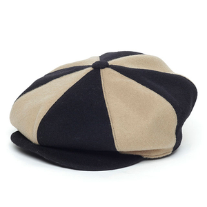 Stevenson Overall Co.iXeB[u\I[o[I[j STETSON~SOC Newsboy Cap BLACK/CAMEL