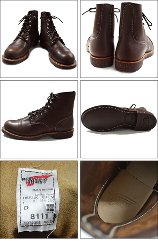 RED WING bhEBO y8111zIron Range 8111