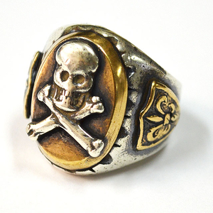 HTC MEXICAN RING #OVAL SKULL