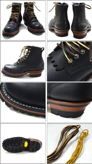 WHITE'S BOOTS zCcu[c 6' SMOKE JUMPER BLACK