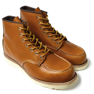 RED WING bhEBO y9875zIrish Setter 6" Moc-toe Gold Russet "Sequoia"