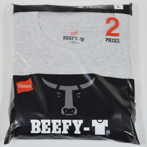 HANES wCY BEEFY-T (2g) yH5180-2z GRAY