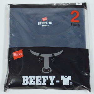 HANES wCY BEEFY-T (2g) yH5180-2z NAVY