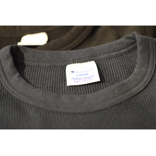 Champion `sI WAFFLE LONG SLEEVE T-SHIRT C3-E430