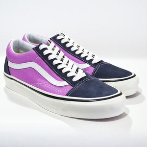 VANS oY OLD SKOOL 36 DX(ANAHEIM FACTORY) OG NAVY/OG LILAC VN0A38G2R1W