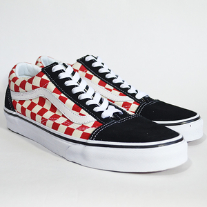 VANS oY OLD SKOOL Lifestyle (Checkerboard)black/red VN0A38G135U