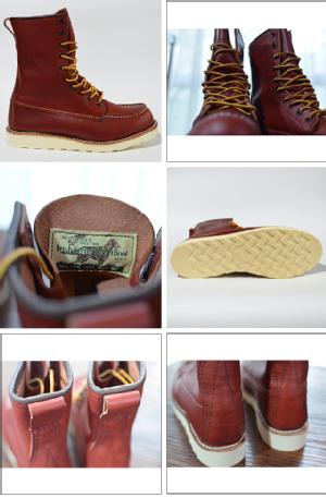 RED WING bhEBO y8877zIRISH SETTER 8" MOC-TOE(only 2018FW LIMITED)