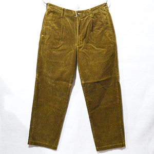 スタンダードカリフォルニア Standard California SD Pleated Corduroy Pants 18AW BTKPA188