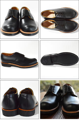 RED WING bhEBO y8054zFOREMAN OXFORD CHROME BLACK