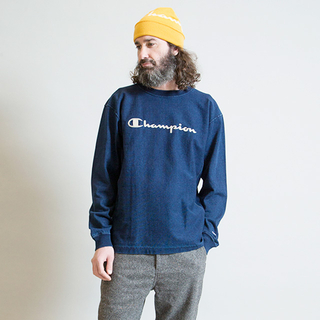 Champion `sI REVERSE WEAVE L/S T-SHIRT 326.SWB C3-Q416