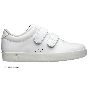 AREth A[X I VELCRO 20LATE WHITE LEATHER