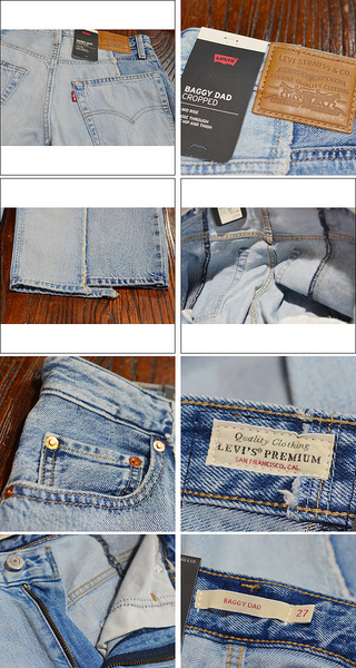 LEVI'S VINTAGE CLOTHING [oCX re[W N[WO BAGGY DAD RECRAFTED NOVEL NOTION A7463-0000