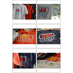 VANS�~SD Checker Box Logo T